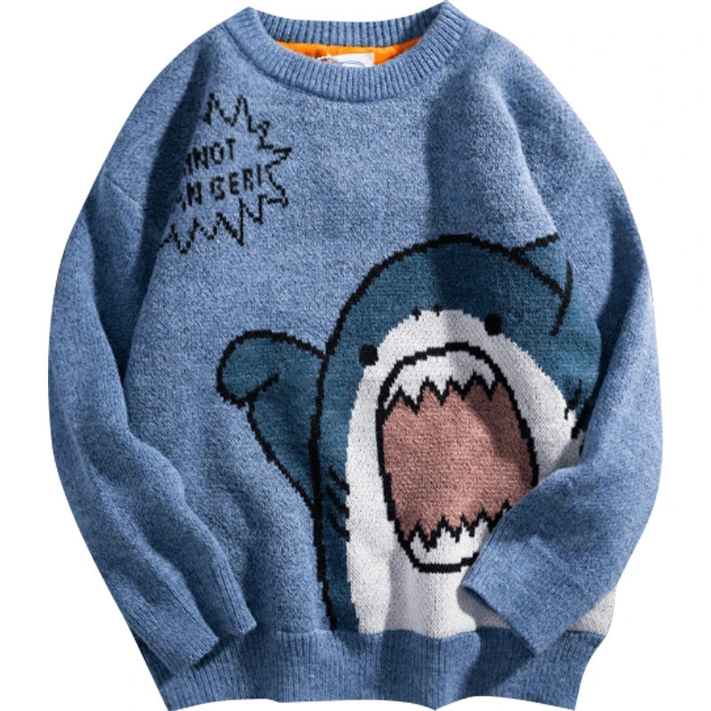 Cartoon High Neck Sweater