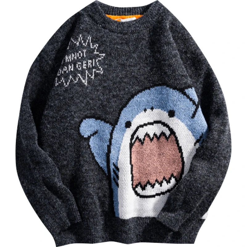 Cartoon High Neck Sweater