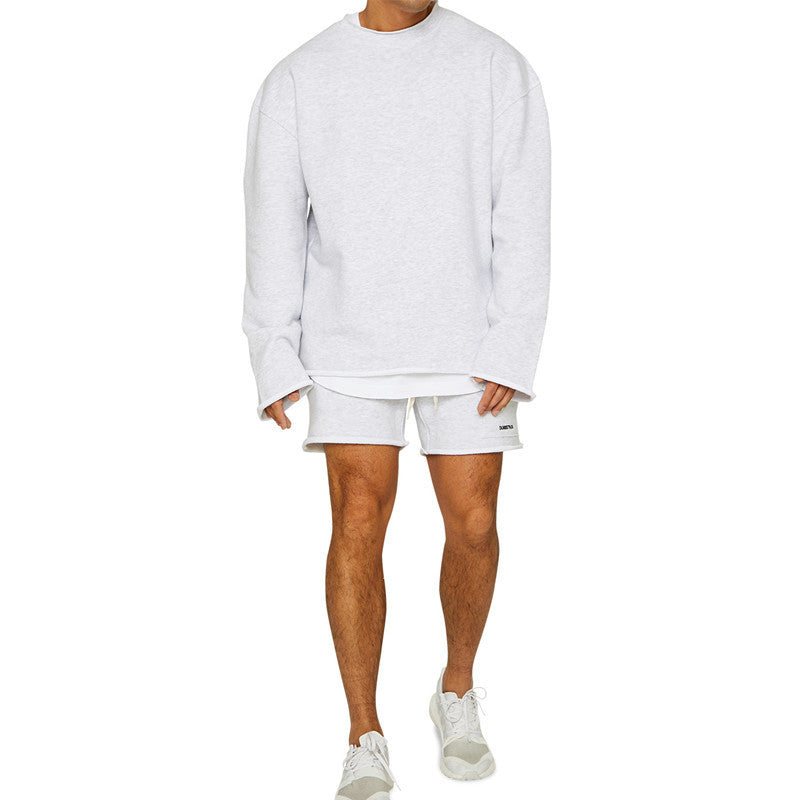 Men's Casual Autumn And Winter Loose Fitting Set