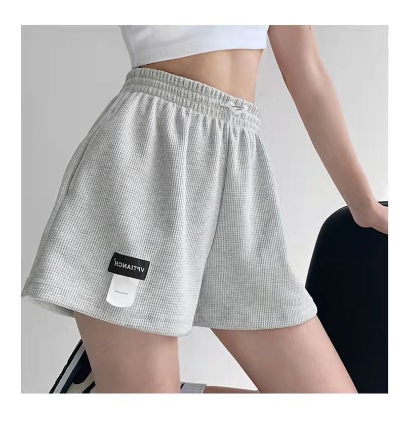 Women's Loose Fit Waffle Shorts