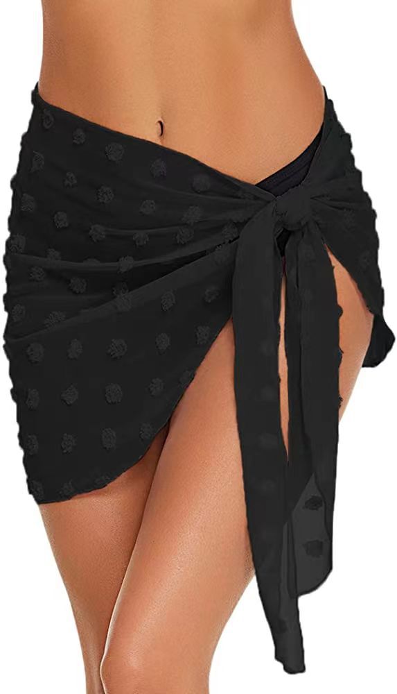 Chiffon Half Wrap Dress