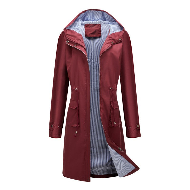 Long Casual Windbreaker