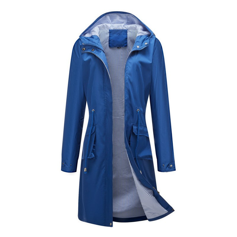 Long Casual Windbreaker