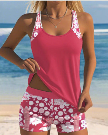 Printed Split Suit