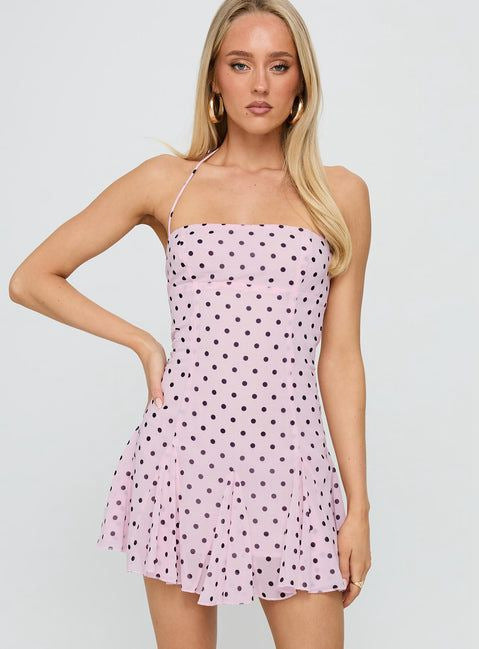 Polo Dot Sleeveless Dress