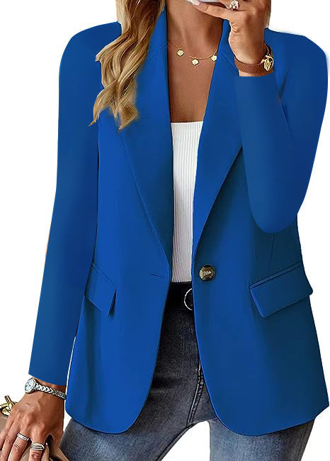 Solid Color Blazer