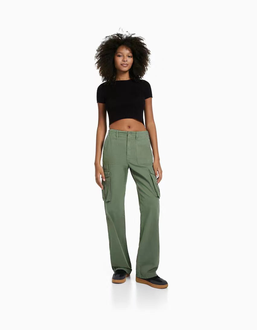 Casual Versatile Workwear Pants