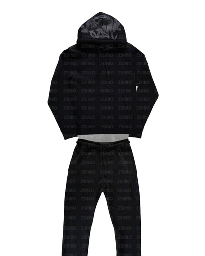 Autumn/Winter Fashion Brand Printed Loose Sweater