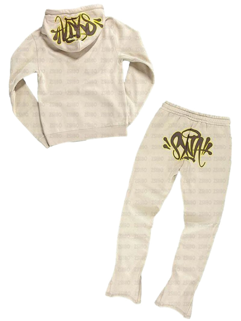 Autumn/Winter Fashion Brand Printed Loose Sweater