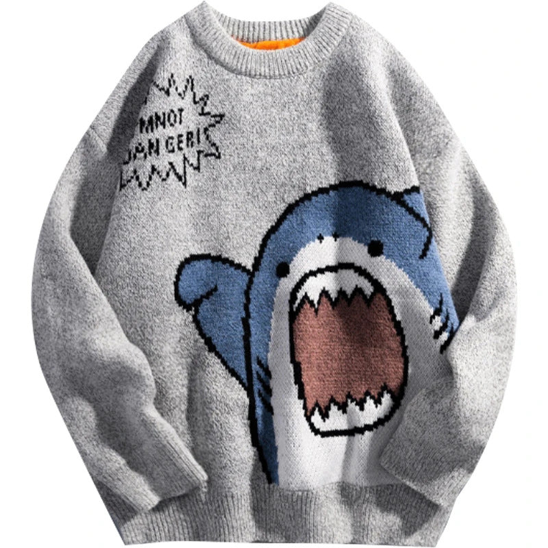 Cartoon High Neck Sweater