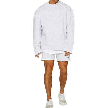 Men's Casual Autumn And Winter Loose Fitting Set