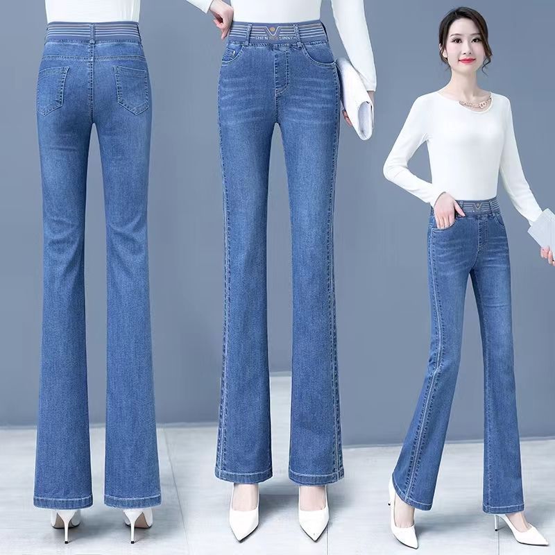 Elastic Waist Jeans