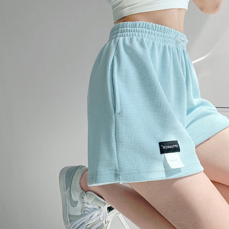 Women's Loose Fit Waffle Shorts