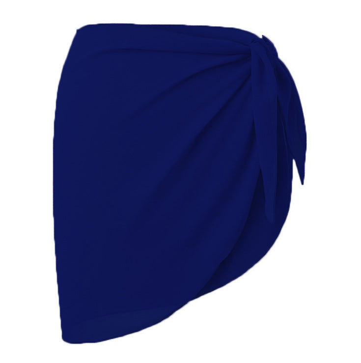 Chiffon Half Wrap Dress