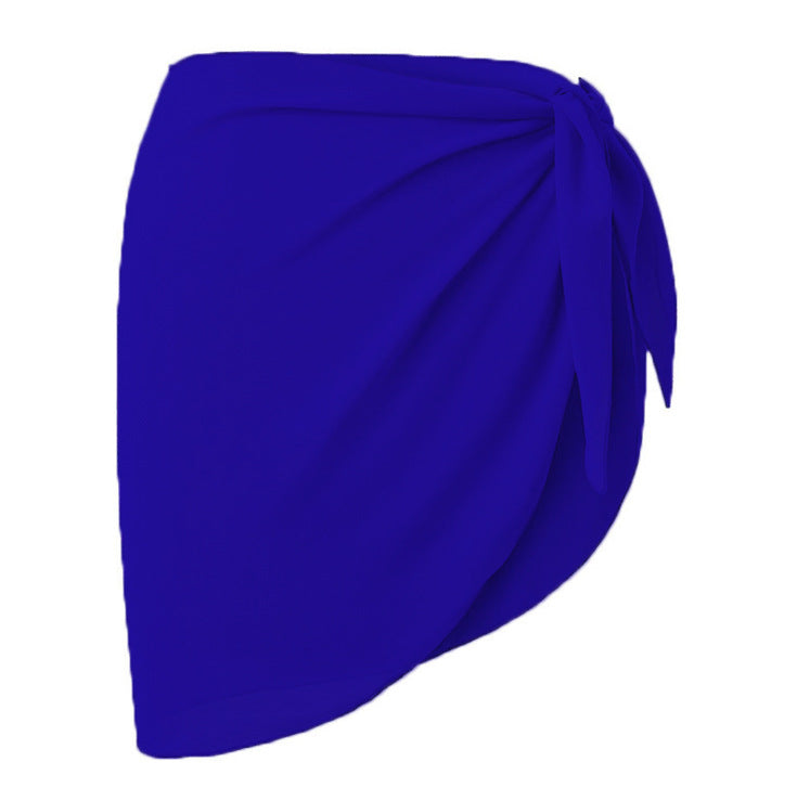 Chiffon Half Wrap Dress