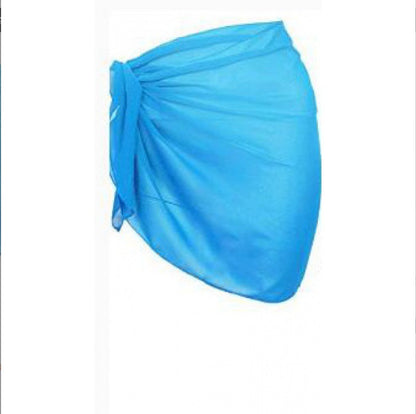 Chiffon Half Wrap Dress