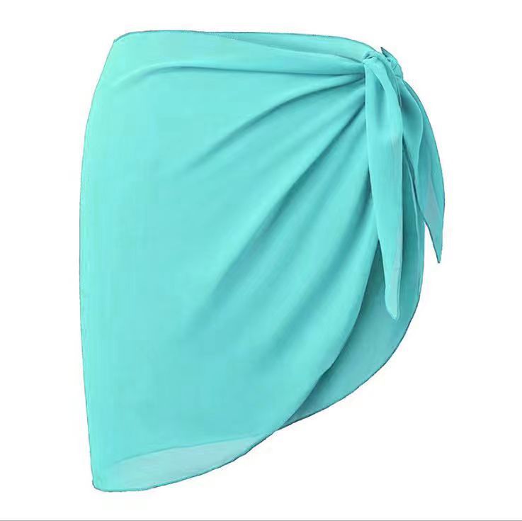 Chiffon Half Wrap Dress