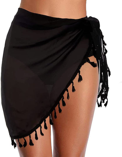 Chiffon Half Wrap Dress