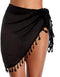 Black fringed edge