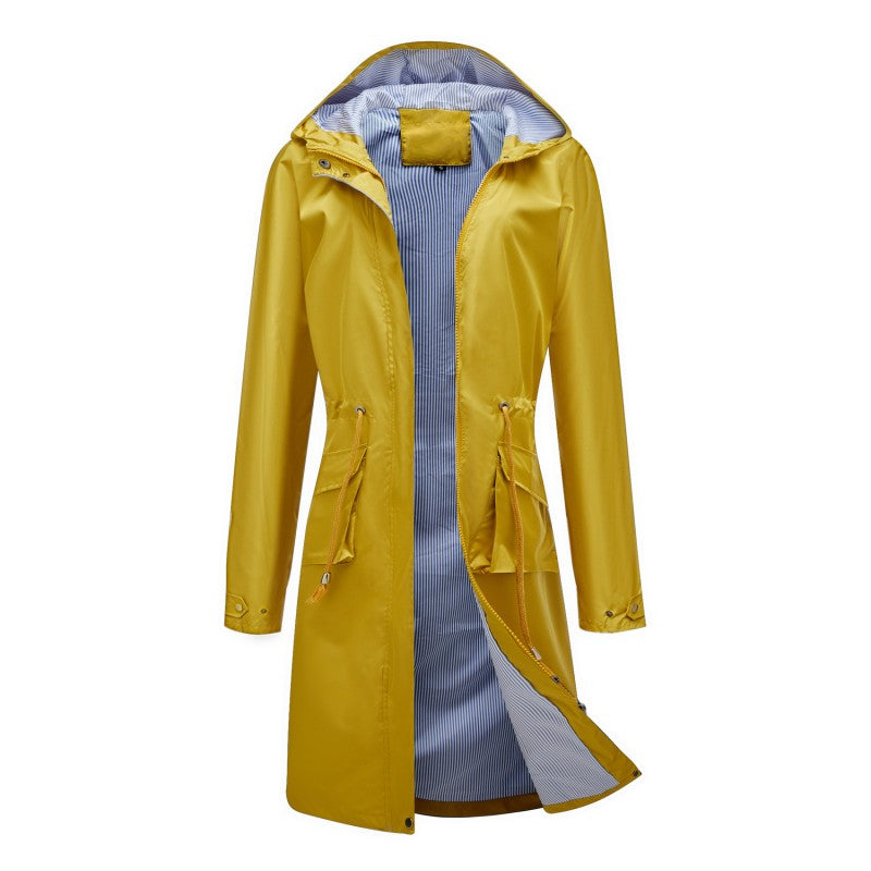 Long Casual Windbreaker