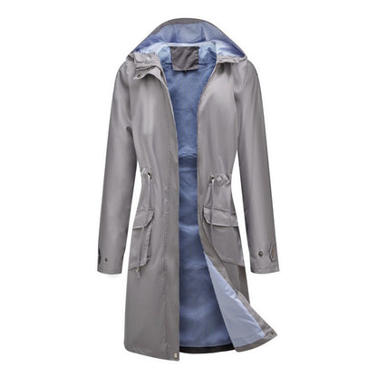Long Casual Windbreaker