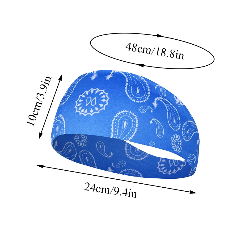Sweat-Absorbent Headscarf Headband