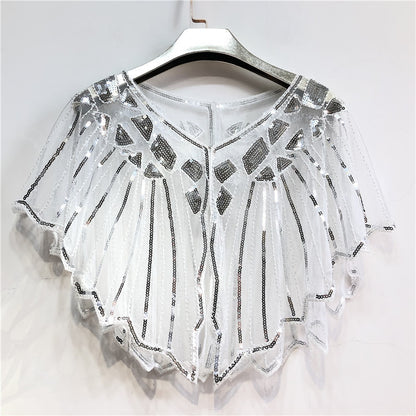 Evening Dress Sequined Shawl