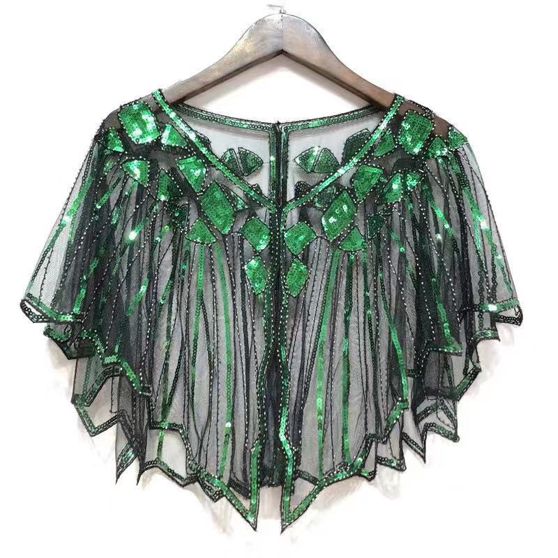 Evening Dress Sequined Shawl