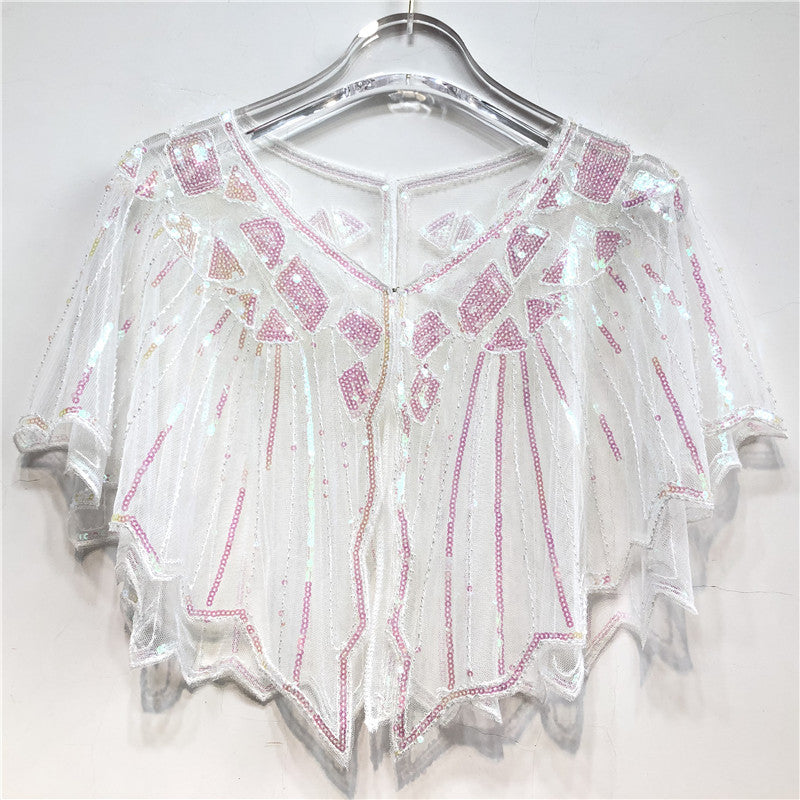 Evening Dress Sequined Shawl