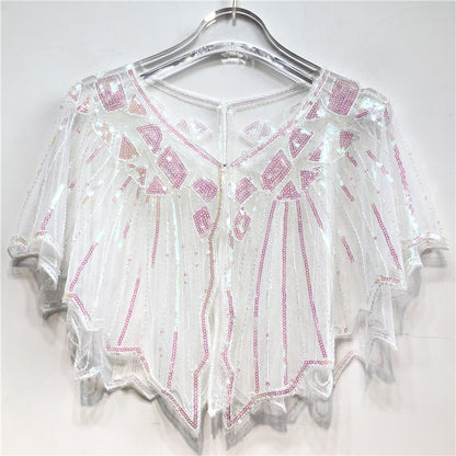 Evening Dress Sequined Shawl