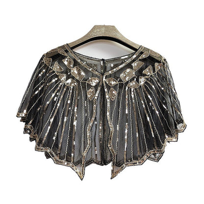 Evening Dress Sequined Shawl