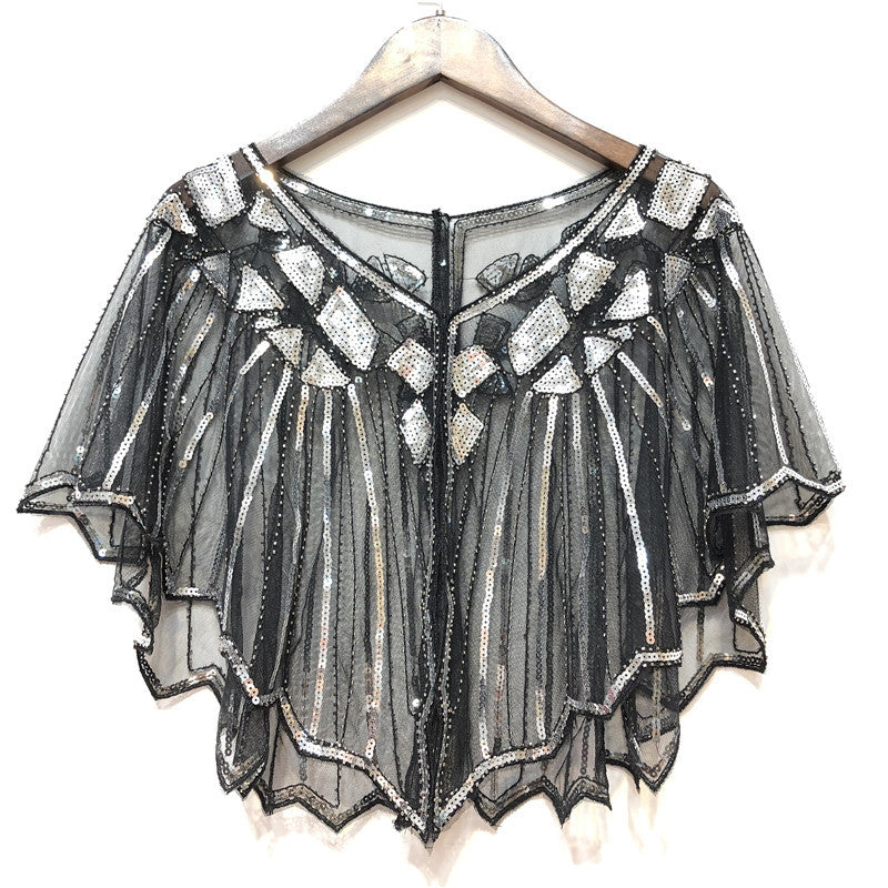 Evening Dress Sequined Shawl
