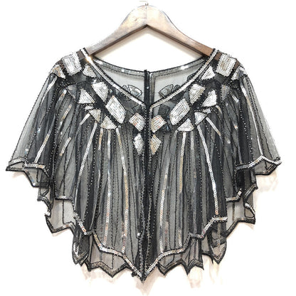 Evening Dress Sequined Shawl