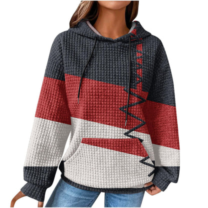 Printed Long-sleeve Hoodie