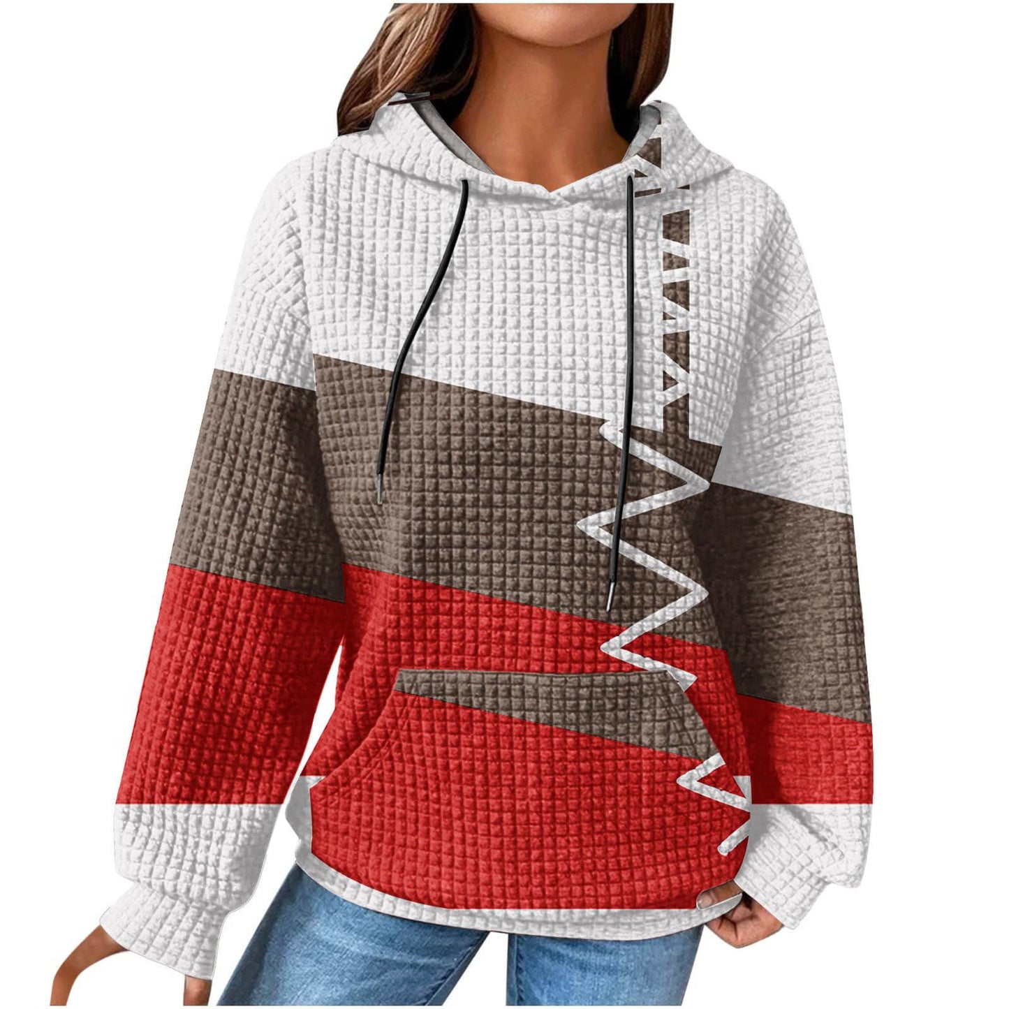 Printed Long-sleeve Hoodie