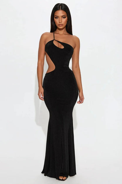 Cut-Out Slim Skirt