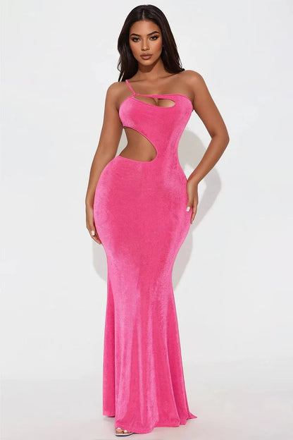 Cut-Out Slim Skirt