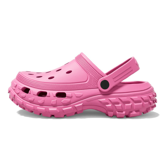 Hole Shoes Increase Height Shoes Outside Wear