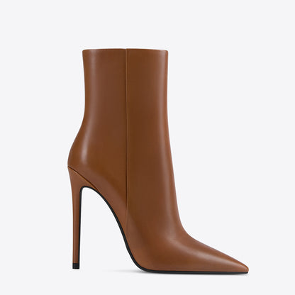 Pointed Heel Boots