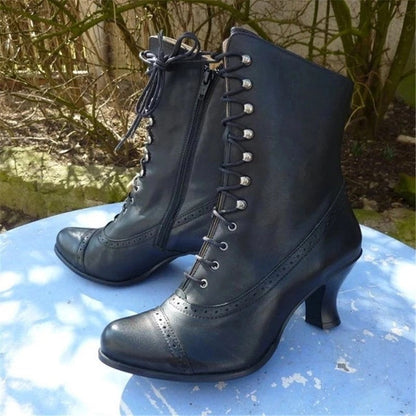 Mid-tube Motorcycle Boots