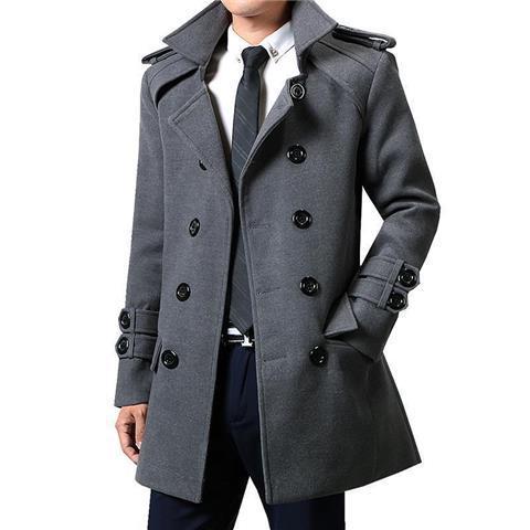 Double-breasted Windbreaker